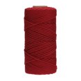 thumbnail image 1 of 4mm x 109 Yard Macrame Cord Soft Cotton Colored Macrame Crafts Yarn, Burgundy, 1 of 7