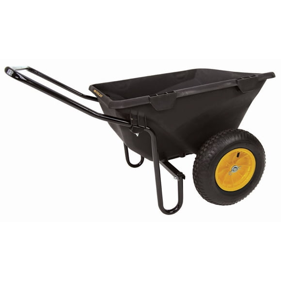 Polar Trailer Cub Cart 400lb Heavy-Duty All-Steel Utility Wheelbarrow Wagon
