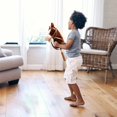 thumbnail image 1 of IMENGL Stick Horse Riding Toy Wooden Pole Fun Pretend Play With Realistic Sound Effects For Boys Girls Cymbal Ride,Ride Ride,Carriage Ride,Goes on A Helicopter Ride,Kicky Ride,While on This Ride Lif, 1 of 5