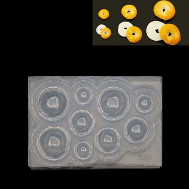 Techinal Mini Tasse Bouteille Talons Hauts Pot à Pain Pendentif Moule en Résine Moule en Silicone Kit Moule Alimentaire Outils