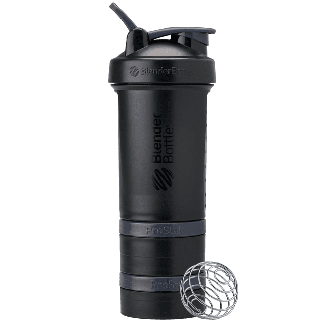 BlenderBottle ProStak Black Shaker Cup