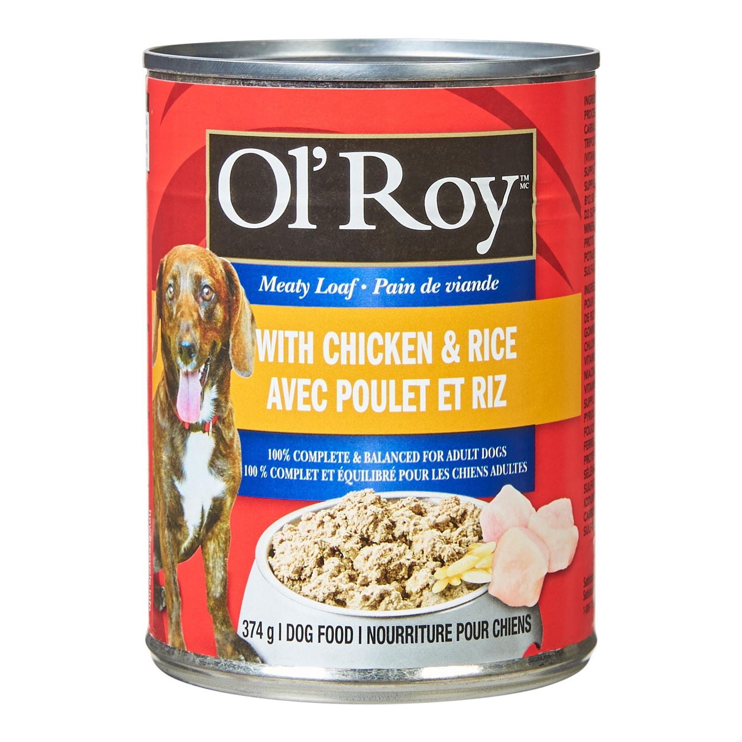 Ol' Roy Meaty Loaf with Chicken and Rice Wet Dog Food