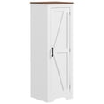 thumbnail image 1 of HOMCOM Farmhouse Storage Cabinet with Adjustable Shelf for Living Room, 1 of 10
