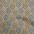 thumbnail image 1 of oneOone Rayon Light Brown Fabric Asian Kilim Craft Projects Decor Fabric Printed By The Yard 56 Inch Wide, 1 of 5