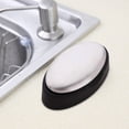 thumbnail image 1 of Fesfesfes Stainless Steel Soap Kitchen Deodorizing Hand Soap Removes Fishy Smell Metal Soap Easy To Use for Home Kitchen Cleaning, 1 of 6