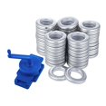 thumbnail image 3 of simhoa Perforatrice Rotative pour Rideaux 1,9-2 Po Trousse d'Outils pour Oeillets Accessoire de Salon Argent, 3 of 8