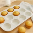 thumbnail image 2 of Fesfesfes Silicone Cake Molds Baking Tools Kitchen Bread Molds Non Stick for Cake Bread Muffin Oven Microwave Safe Easy to Clean Home Baking Accessories, 2 of 5
