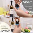 thumbnail image 2 of 3 Pcs Bouchons de Champagne, Préservateur de Bouteille Réutilisable en Liège Garde le Vin Champagne Vin Pétillant Frais Réutilisable Vin Préservateur de Champagne, 2 of 7