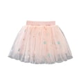 thumbnail image 1 of HBFAGFB Robes pour Filles Jupe Courte Été Mode Jupe Princesse Polyvalente Robe Mignonne Rose Taille 100, 1 of 4