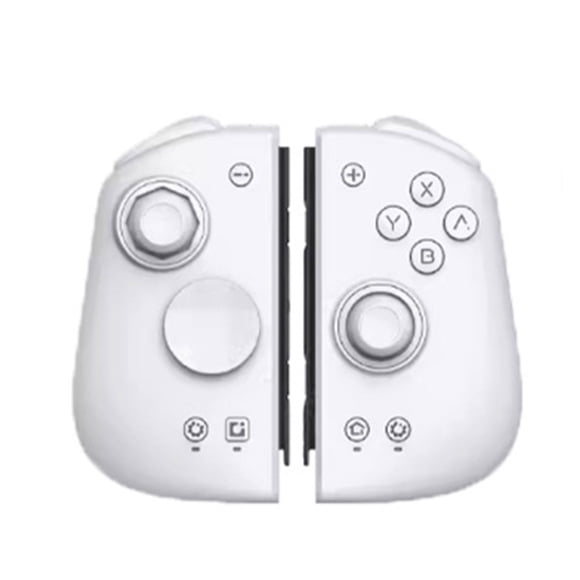 TFixol Magic Pie Gemini II HD Wireless Controller for Switch OLED - White, Bluetooth, HD Vibration, NFC, 6-Axis Motion, Programmable Buttons, Lightweight Design, Long Battery Life