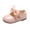 Pink, variant on Leather Shoes Princess Kids Toddler Sandals Knot Girls Infant Baby Baby Shoes White 21/15 M—18 M
