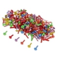 thumbnail image 4 of jifeng 100 Pcs Tête Ronde en Métal Attaches Papier pour Scrapbooking 4.5x8mm Coloré, 4 of 9
