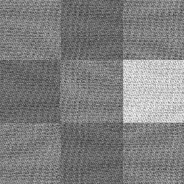 Ahgly Company Tapis d'Intérieur Lavable en Machine Carré Gris Carbone, 4 Pieds Carré