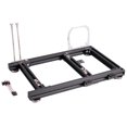 thumbnail image 1 of Rdeghly Computer Case,For ITX Case,DIY Open Frame Heat Dissipation Aluminum Alloy Computer PC Case Chassis for ITX (Black S), 1 of 10