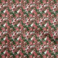 thumbnail image 1 of oneOone Cotton Poplin Green Fabric Abstracts Craft Projects Decor Fabric Printed By The Yard 42 Inch Wide, 1 of 5