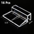 thumbnail image 1 of 16Pcs 6/8/10mm Aquarium Lid Holder Fish Tank Glass Cover Bracket Clip Clamp, 1 of 3