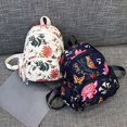 thumbnail image 4 of Ladies Backpack Creative Flower All-match Nylon Travel Backpack Student Daypack, 4 of 7