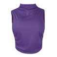 thumbnail image 1 of Mode Femmes T-Shirt Sans Manches Uni Blouse Chemises Gilet Court Ajusté Hauts, 1 of 4