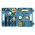 thumbnail image 1 of Trousse d'Outils Jaune Générique de 16 Pcs, Robuste, pour Réparations de Voiture et de Maison, avec Étui de Rangement Durable, 1 of 6