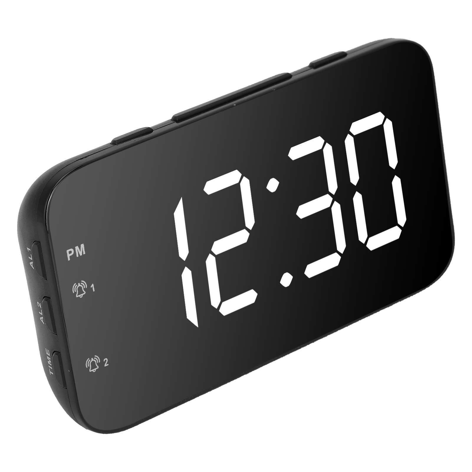 FAGINEY Digital Alarm Clock, Digital Alarm Clocks, Alarm Clock For Bedroom Hotel Condo Home