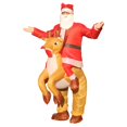 thumbnail image 4 of Accessoire Photo de Costume Gonflable Réutilisable Dessin Animé Léger Unisexe Tenue Durable Père Noël, 4 of 9
