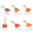 thumbnail image 4 of Keychain Ring Fashion Cute Fruit Car Key Chain Backpack Jewelry Handbag Wallet Decorative Keyring Pendant Jewelry Female Ladies Type 5, 4 of 9