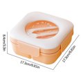 thumbnail image 3 of Dvkptbk bento box Lunch Box for Office Workers The Lunch Box Can Be Heated In A Microwave and Divided Into Different Formats Large Capacity Bento Box, 3 of 4