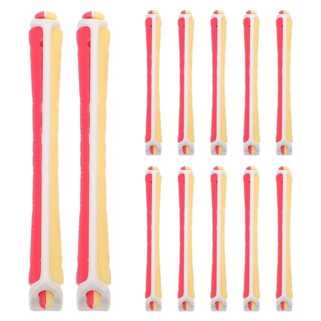MOVTOTOP Portable Hair Curlers for Styling with Good Curling Effect 12pcs PP Material Multi Color