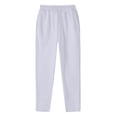 thumbnail image 1 of RKSTN Mens Pants Fashion Drawstring Elastic Waist Solid Color Casual Sweat Length Pants Soft Comfortable Workout Pants, 1 of 4