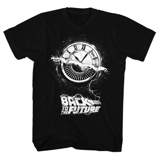 Back to the Future Roue du Temps T-Shirt pour Adulte