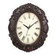thumbnail image 1 of Abbracc 14 Inch Clock,Home Living Silent, Clock Clock,Living Room Clock Watch Black Copper, 1 of 8