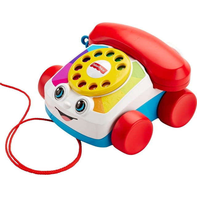 Fisher-Price Téléphone Animé, jouet à tirer pour bébés et tout-petits