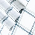 thumbnail image 2 of Ensemble de draps en microfibre doux et facile d'entretien Mainstays plaid à carreaux, grand lit - Rentrée des classes!, 2 of 4