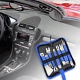 thumbnail image 1 of Uscallm Automotive Pry Bar Tool Kit Car Door Panel Clip Removal No-Scratch Dashboard Audio Dismantle Pry Tools 7PCS Auto Interior Trim Repair Tool Set, 1 of 5