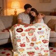 thumbnail image 1 of RKSTN flan nel blanket Day Flannel Blanket Double-sided Fleece Nap Blanket Gift Cover Blanket, 1 of 5