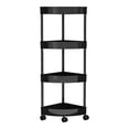 thumbnail image 2 of EGNMCR Closet Organizers and Storage, Organization and Storage, Storage Bins Four Layer Movable Corner Rack For Bathroom Snack Storage Rack For Kitchen And Living Room Plastics Storage Rack, 2 of 6