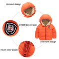 thumbnail image 4 of SYNPOS Manteau d'Hiver Épais à Capuche pour Petit Garçon Fille 4-5T, 4 of 12