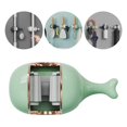 thumbnail image 2 of Pompotops Wall Mounted Mop Organizer Holder Brush Mop Hanger Storage Rack Kitchen Tool Clearance, 2 of 3
