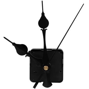 Shisuyan 1 Ensemble Moteurs d'Horloge Mécanisme de Remplacement Alimenté par Batterie Aiguilles d'Horloge Kit de Fabrication d'Horloge