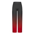thumbnail image 4 of Teissuly Men's Comfy Pajamas Drawstring Stretch Print Sweatpants Long Wide Leg Lounge Home Full Length Pants, 4 of 4
