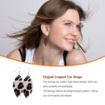 thumbnail image 4 of QualitChoice Leopard Print Earrings Body Decoration Water Drop Ear Dangles Birthday Gift Type 13 1Set, 4 of 6