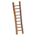 thumbnail image 3 of ZheElen Multipurpose Wooden Home Decoration Simulation Ladder Exquisite And Eco-Friendly Mini Christmas Ladder Decor Ornament L, 3 of 6