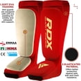 thumbnail image 2 of RDX Shin Guards Foam Pads Support Youth Boxing Instep MMA Muay Thai, 2 of 7