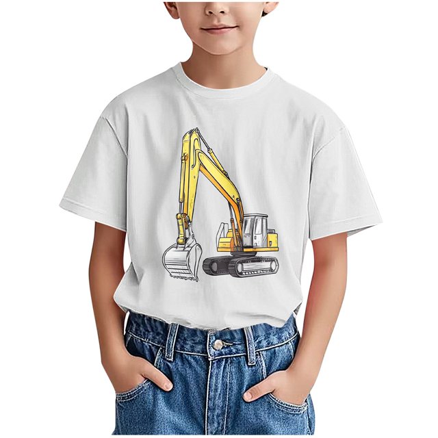 T-shirts Graphiques à Impression 3d pour Enfants, Manches Courtes, T-Shirts pour Garçons et Filles 4-14 Ans