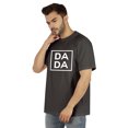 thumbnail image 4 of Inkmeso Men's Graphic Printed Da Da€ Quotes First Time Daddy Tshirt Cotton Jersey Tee, 4 of 7