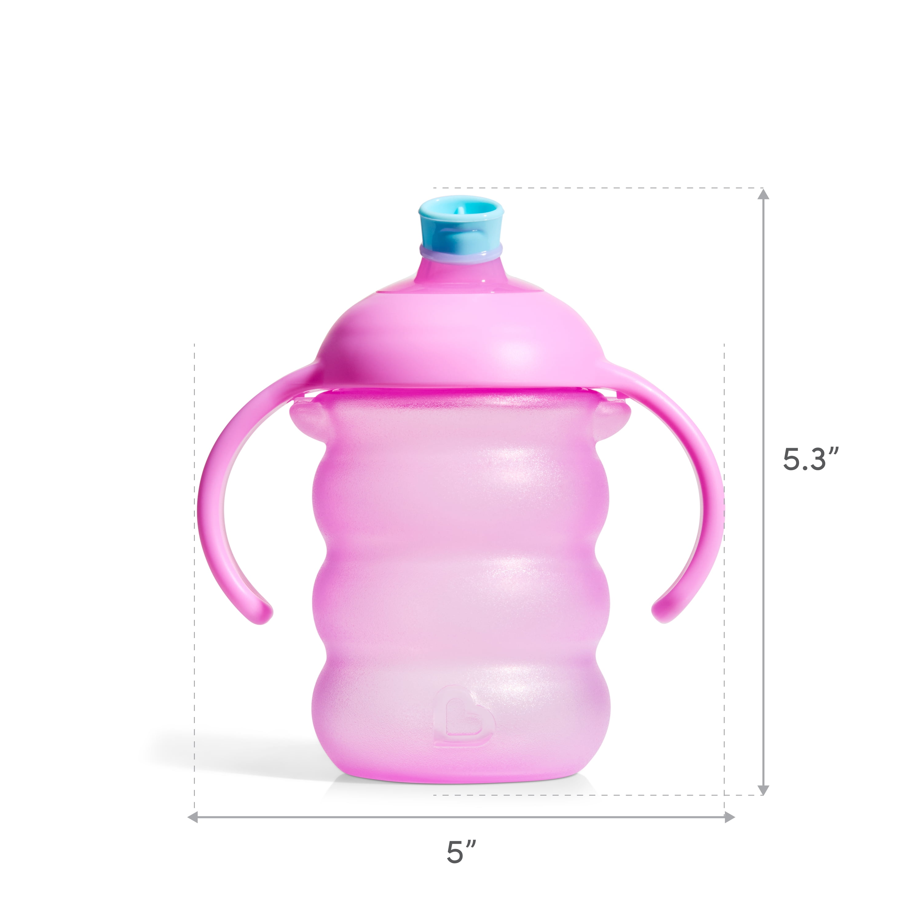 8oz Click Lock Bite Proof Trainer Cup Blue
