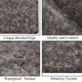 thumbnail image 3 of MeyJey Anti Fatigue Kitchen Mat, 20"x60" Non-Slip Waterproof Cushioned Runner Rug, Gray, 3 of 9