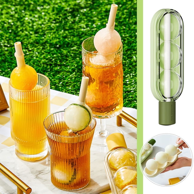 Popsicles Molds Ice Cream Molds Ice Molds Popsicle Molds With Sticks Ice Mold Sugar Gourd Ice Ice Cream Complementary Food Ice Household Refrigeratorcream Straw