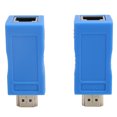 thumbnail image 1 of Tbest Adaptateur 4K 1080P vers RJ45 sur Chat 5e/6 LAN Ethernet 30m, 1 of 8