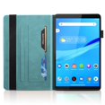 thumbnail image 4 of Tree of Life Embossed Case for Lenovo Tab m8 Stand, Card Slots, Stylus Loop Blue, 4 of 5